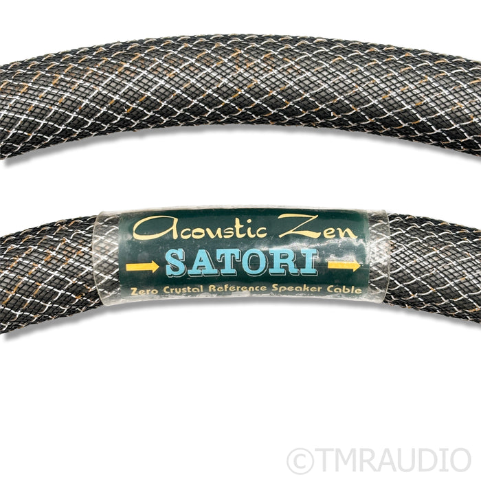 Acoustic Zen Satori Speaker Cables; 8ft Pair