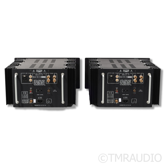 Lamm Industries M2.1  Hybrid Monoblock Power Amplifiers; Black Pair