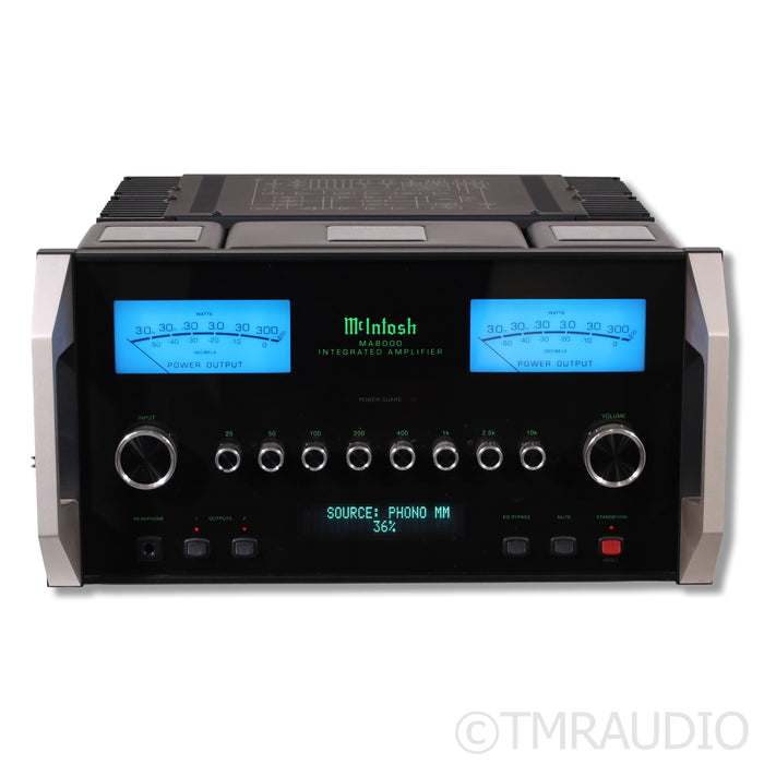 McIntosh MA8000 Integrated Amplifier; Built-In DAC; MM/MC Phono