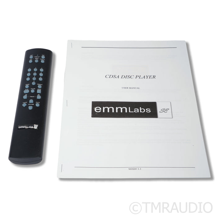 EMM Labs CDSA SE CD/SACD Player