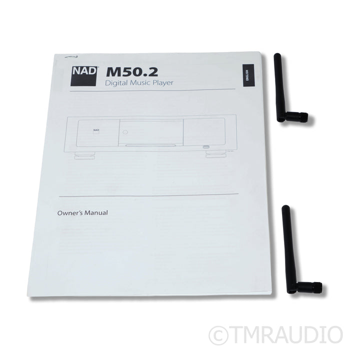 NAD Electronics Masters Series M50.2 Network Server; 2TB