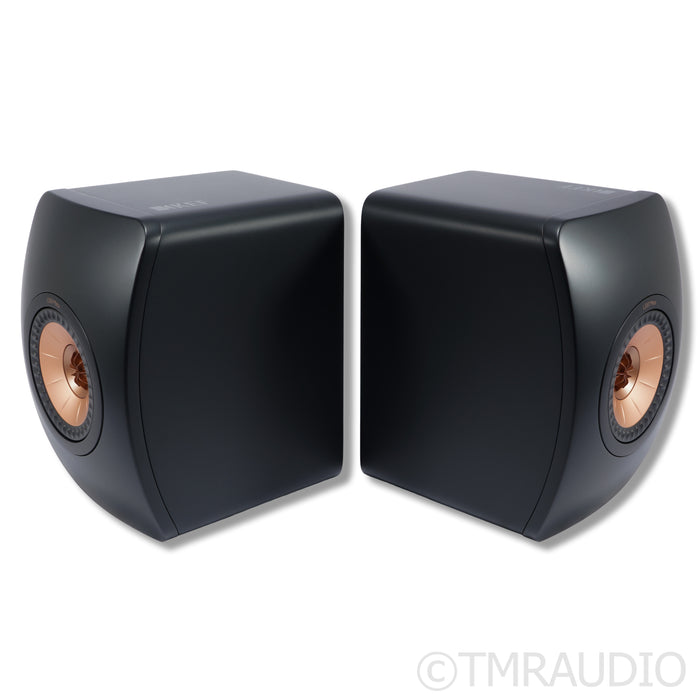 KEF LS50 Meta Bookshelf Speaker Pair; Black