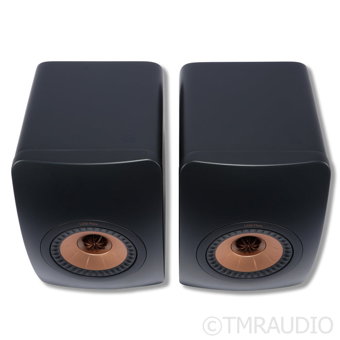 KEF LS50 Meta Bookshelf Speaker Pair; Black