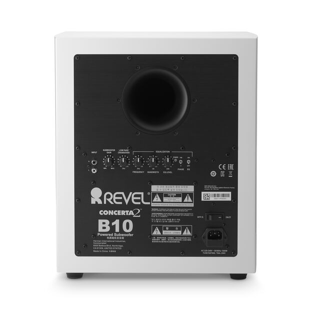 Revel Concerta2 B10 10" Subwoofer; Gloss White (Mint / Unused)