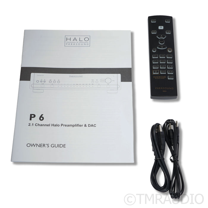 Parasound Halo P6 Stereo Preamplifier; MM & MC Phono