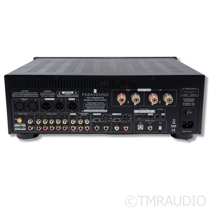 Parasound Halo Integrated Amplifier; MM & MC Phono