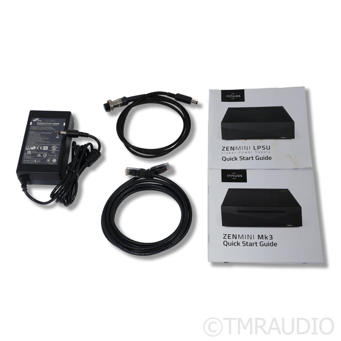 Innuos ZENmini MK3 Network Streamer with ZenMini Linear Power Supply