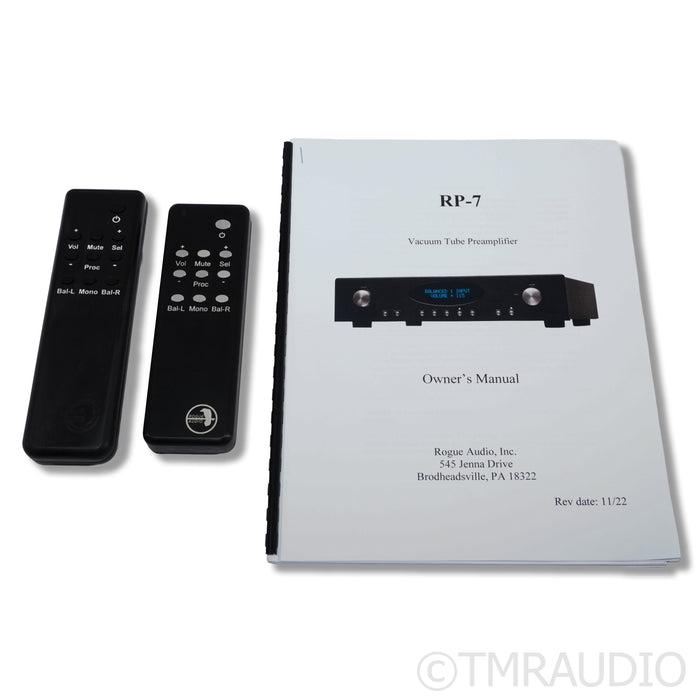 Rogue Audio RP-7v1 Stereo Tube Preamplifier