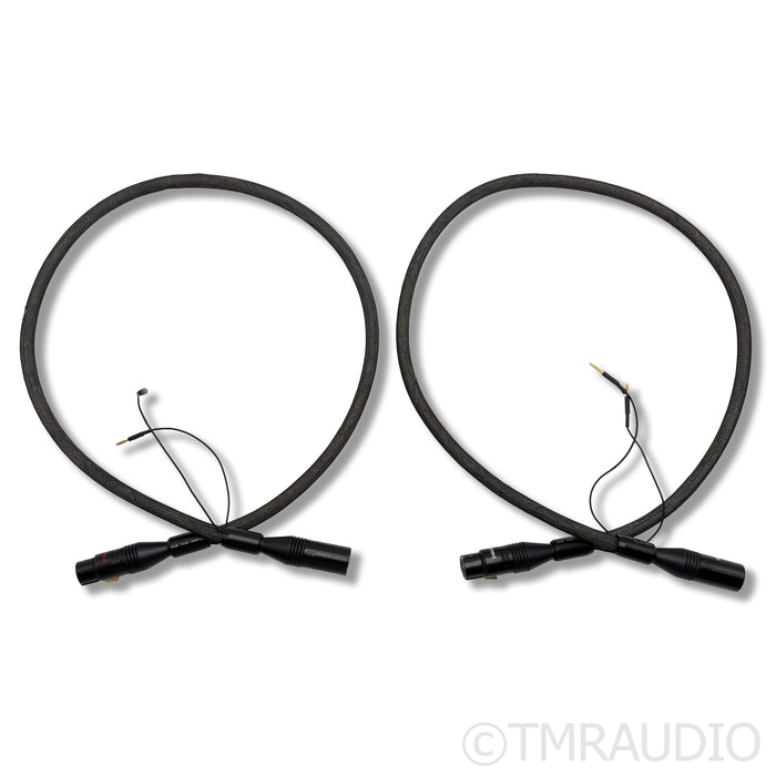 Tara Labs The One XLR Cables; 3ft Pair Balanced Interconnects