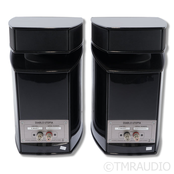 Focal Diablo Utopia Colour Evo Bookshelf Speakers; Black Pair