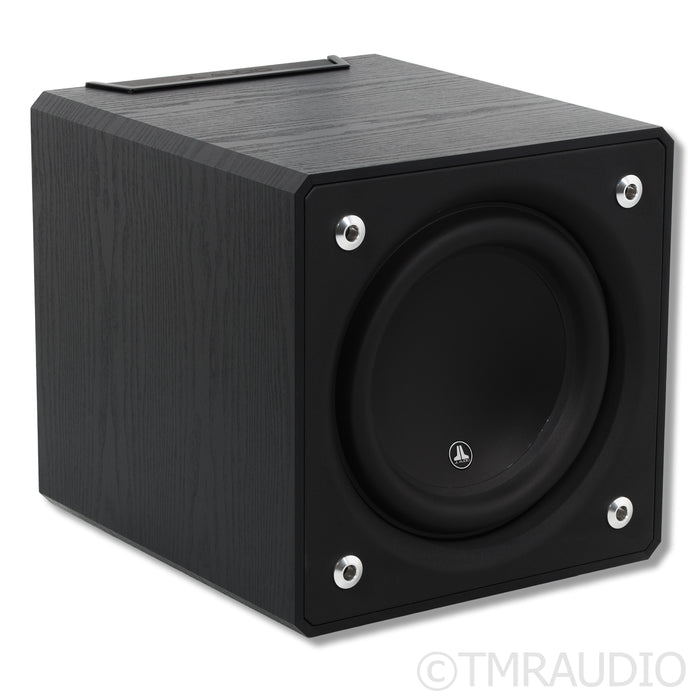 JL Audio E110 E-Sub 10" 1200W Powered Subwoofer; Black Ash