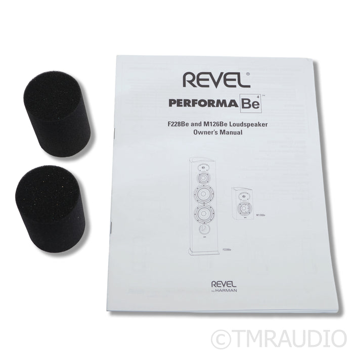 Revel Performa M126Be Bookshelf Speaker Pair; Walnut