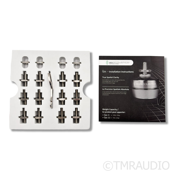 IsoAcoustics Gaia II Isolation Footers; Set of 4 (1/1)