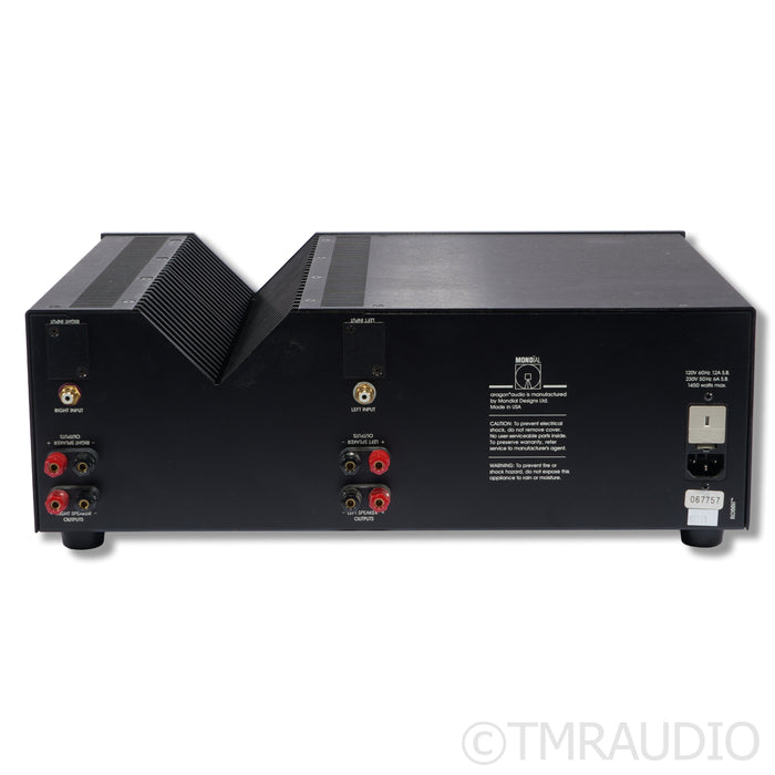 Aragon 8008 Stereo Power Amplifier; Black