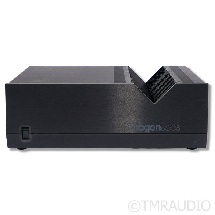 Aragon 8008 Stereo Power Amplifier; Black