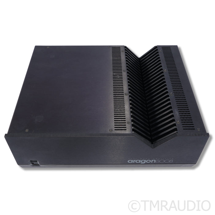 Aragon 8008 Stereo Power Amplifier; Black