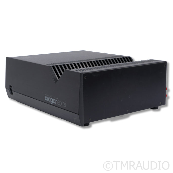 Aragon 8008 Stereo Power Amplifier; Black