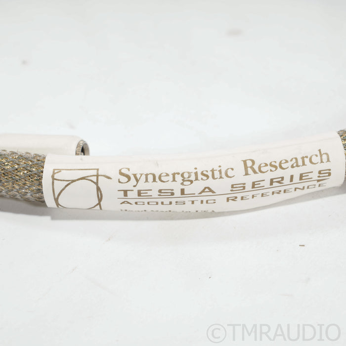Synergistic Research Tesla Acoustic Reference XLR Cables; 1m Pair Interconnects