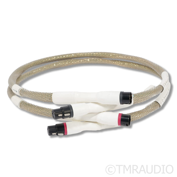 Synergistic Research Tesla Acoustic Reference XLR Cables; 1m Pair Interconnects