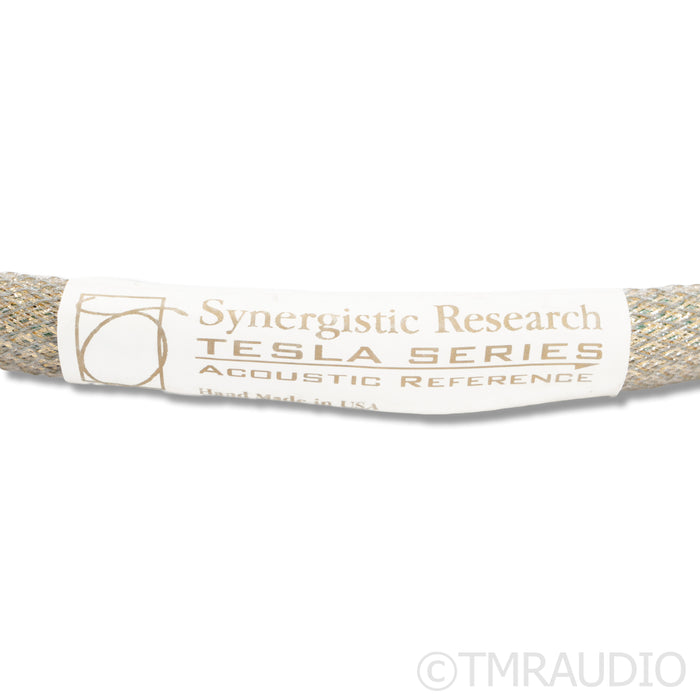 Synergistic Research Tesla Acoustic Reference XLR Cables; 1m Pair Interconnects