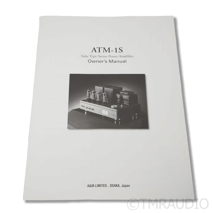 Air Tight ATM-1s Stereo Tube Power Amplifier