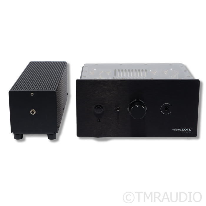 Linear Tube Audio MicroZOTL MZ2 Headphone Amplifier; LPS+