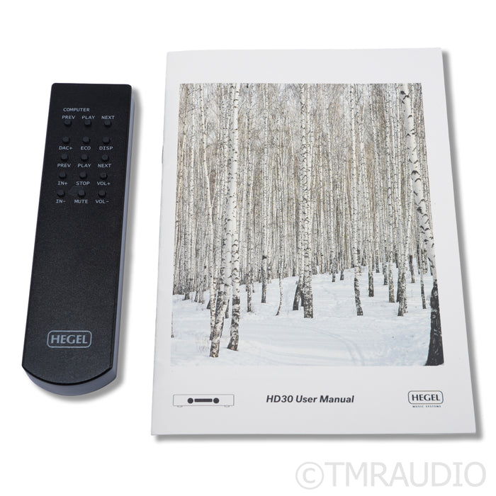 Hegel HD30 DAC & Digital Preamplifier