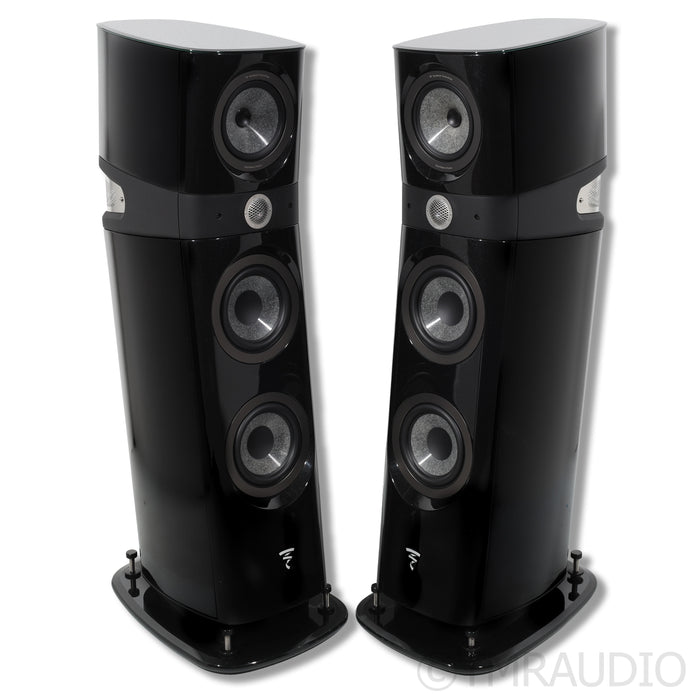 Focal Sopra No. 2 Floorstanding Speaker Pair; Gloss Black