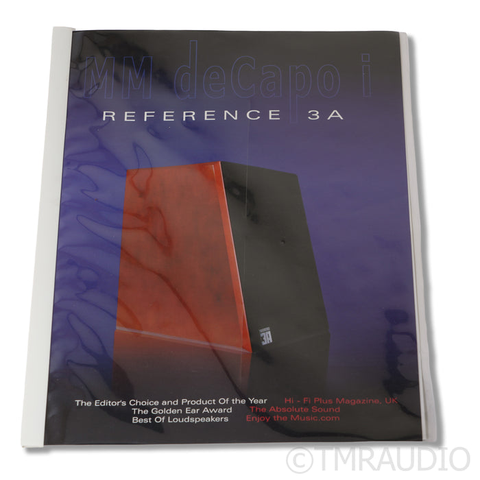 Reference 3A MM De Capo-i Bookshelf Speaker Pair