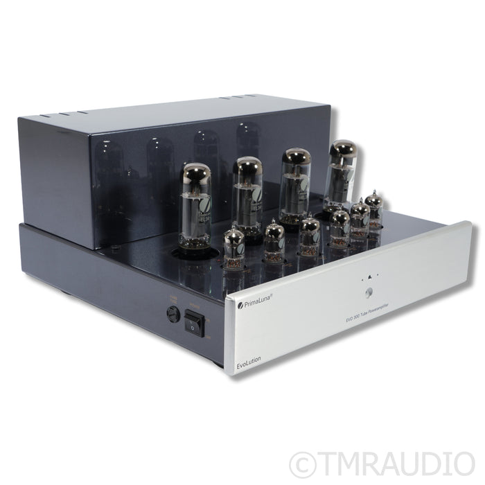 PrimaLuna Evo 300 Tube Power Amplifier; Silver