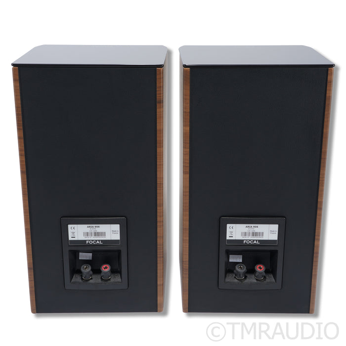 Focal Aria 906 Bookshelf Speaker Pair; Noyer Walnut