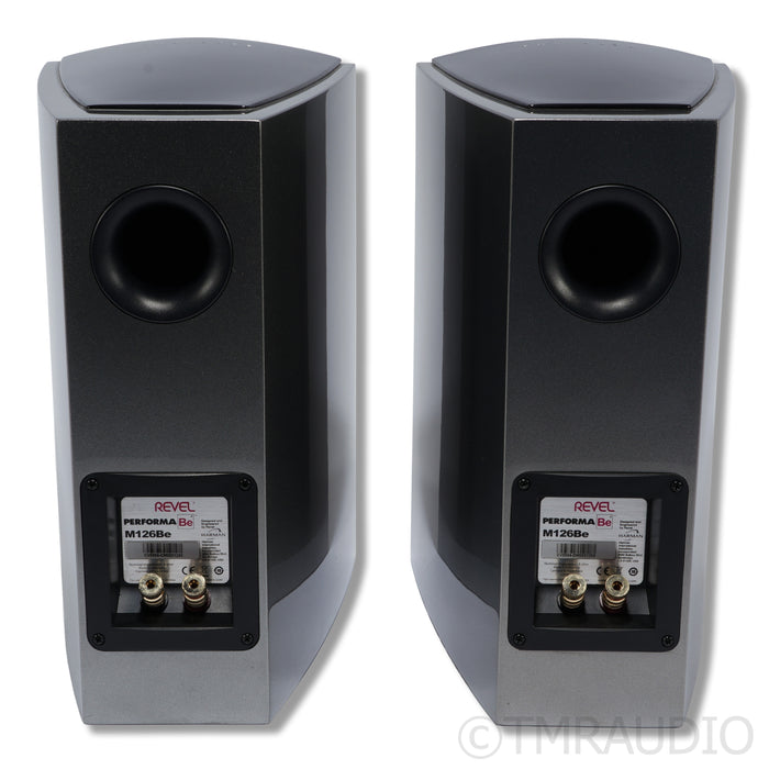 Revel Performa M126Be Bookshelf Speaker Pair; Metallic Silver