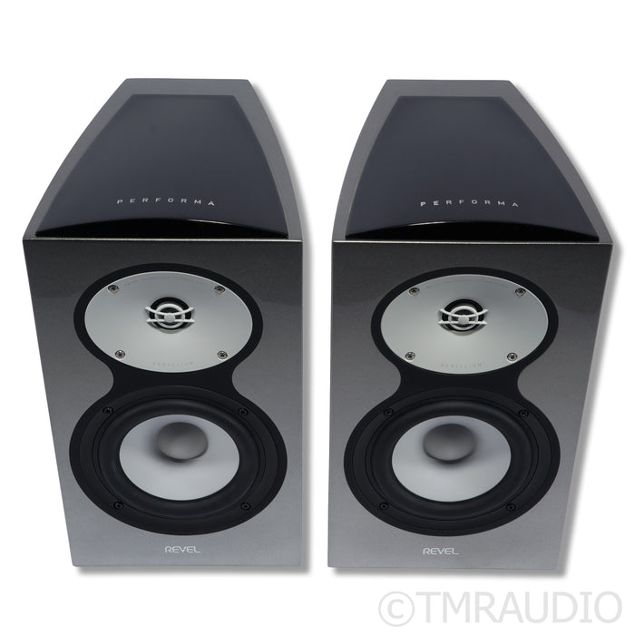 Revel Performa M126Be Bookshelf Speaker Pair; Metallic Silver