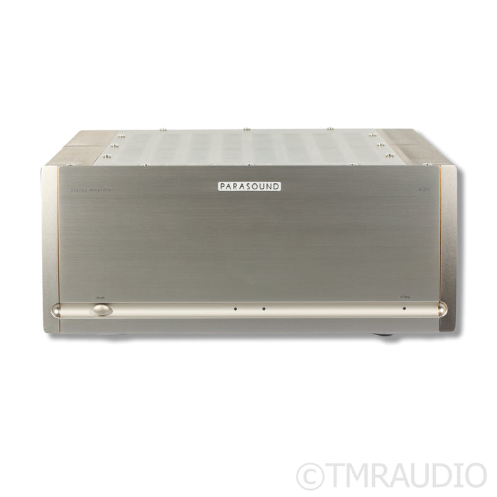 Parasound Halo A21+ Stereo Power Amplifier; Silver