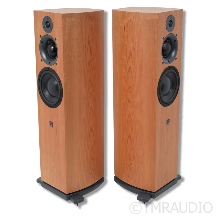 ATC SCM40 Floorstanding Speakers; Cherry Pair