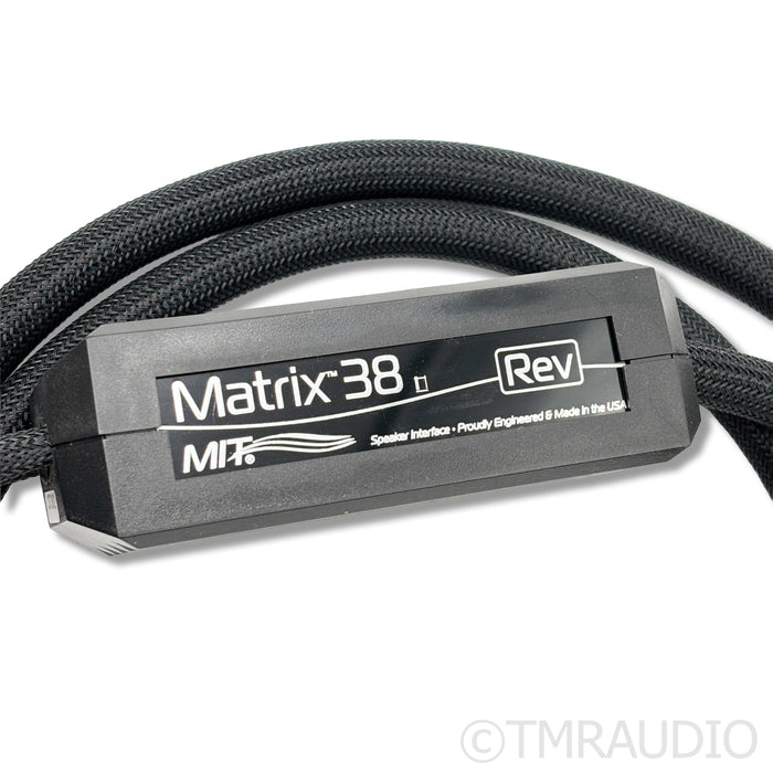 MIT Matrix 38 Rev Speaker Cables; 8ft Pair