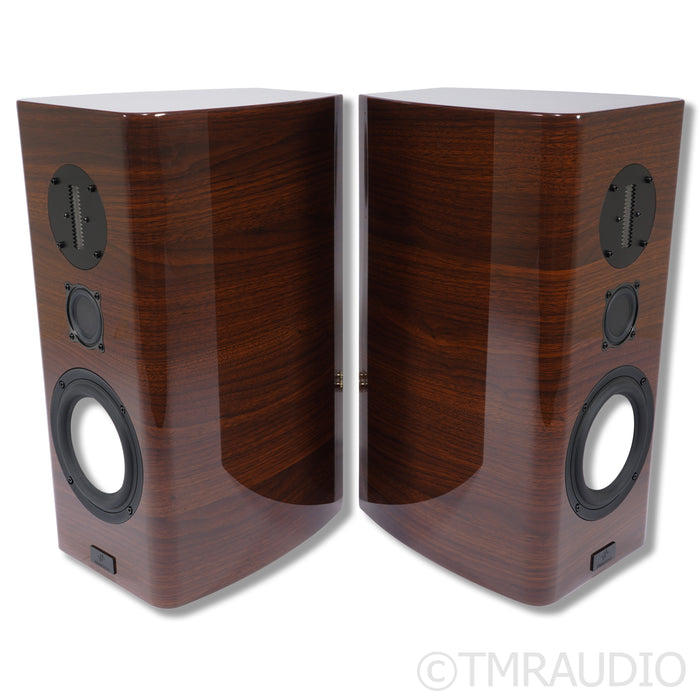 Philharmonic Audio BMR Monitor Bookshelf Speakers; Rosewood Pair