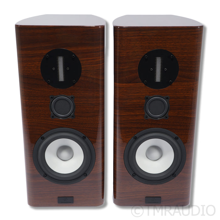 Philharmonic Audio BMR Monitor Bookshelf Speakers; Rosewood Pair