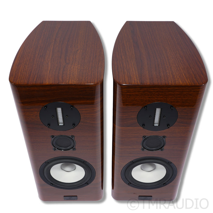 Philharmonic Audio BMR Monitor Bookshelf Speakers; Rosewood Pair
