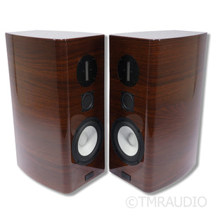 Philharmonic Audio BMR Monitor Bookshelf Speakers; Rosewood Pair