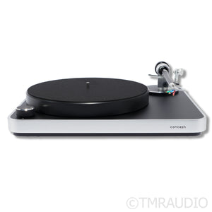 Clearaudio Concept AiR Belt-Drive Turntable; Satisfy Black 9" Tonearm (No Cart.)