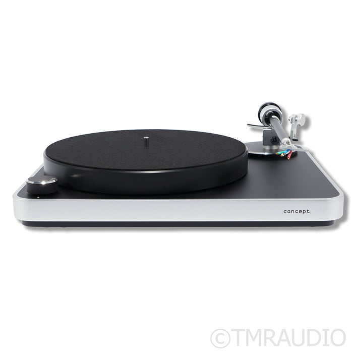 Clearaudio Concept AiR Belt-Drive Turntable; Satisfy Black 9" Tonearm (No Cart.)