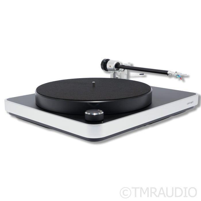 Clearaudio Concept AiR Belt-Drive Turntable; Satisfy Black 9" Tonearm (No Cart.)
