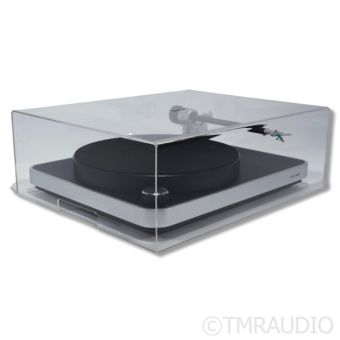 Clearaudio Concept AiR Belt-Drive Turntable; Satisfy Black 9" Tonearm (No Cart.)