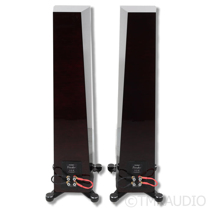 Paradigm Founder 80F Floorstanding Speakers; Midnight Cherry Pair