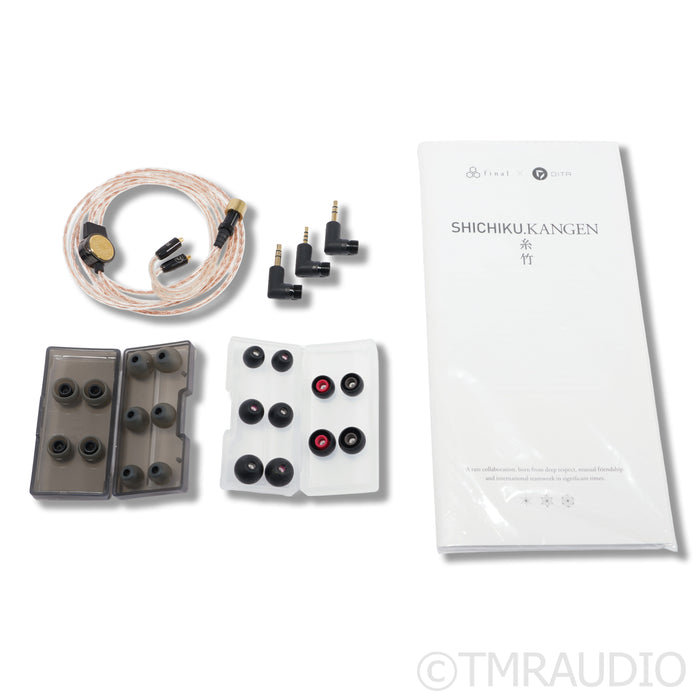 Final Audio Shichiku Kangen In-Ear Monitors; IEMs