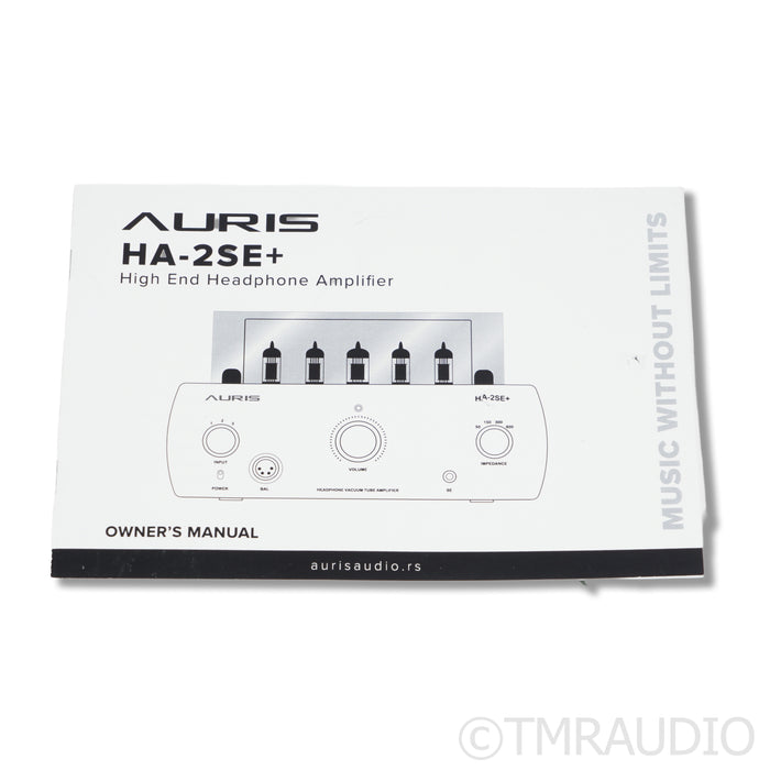 Auris HA2-SE+ Balanced Tube Headphone Amplifier