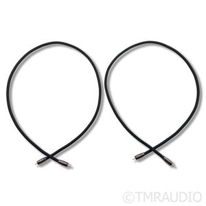 AudioQuest Yukon RCA Cables; 1m Pair Interconnects