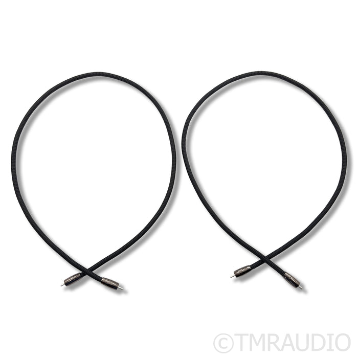 AudioQuest Yukon RCA Cables; 1m Pair Interconnects