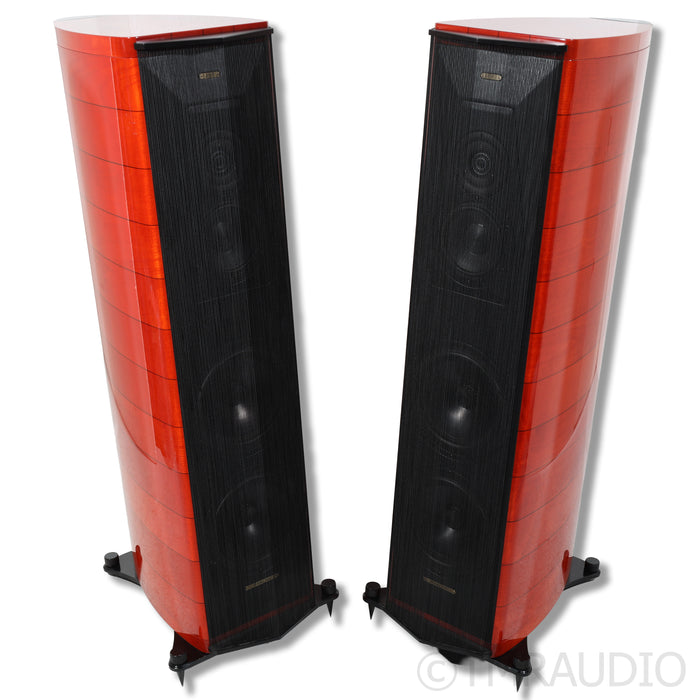 Sonus Faber Amati Homage Anniversario Floorstanding Speakers; Rosso Violino